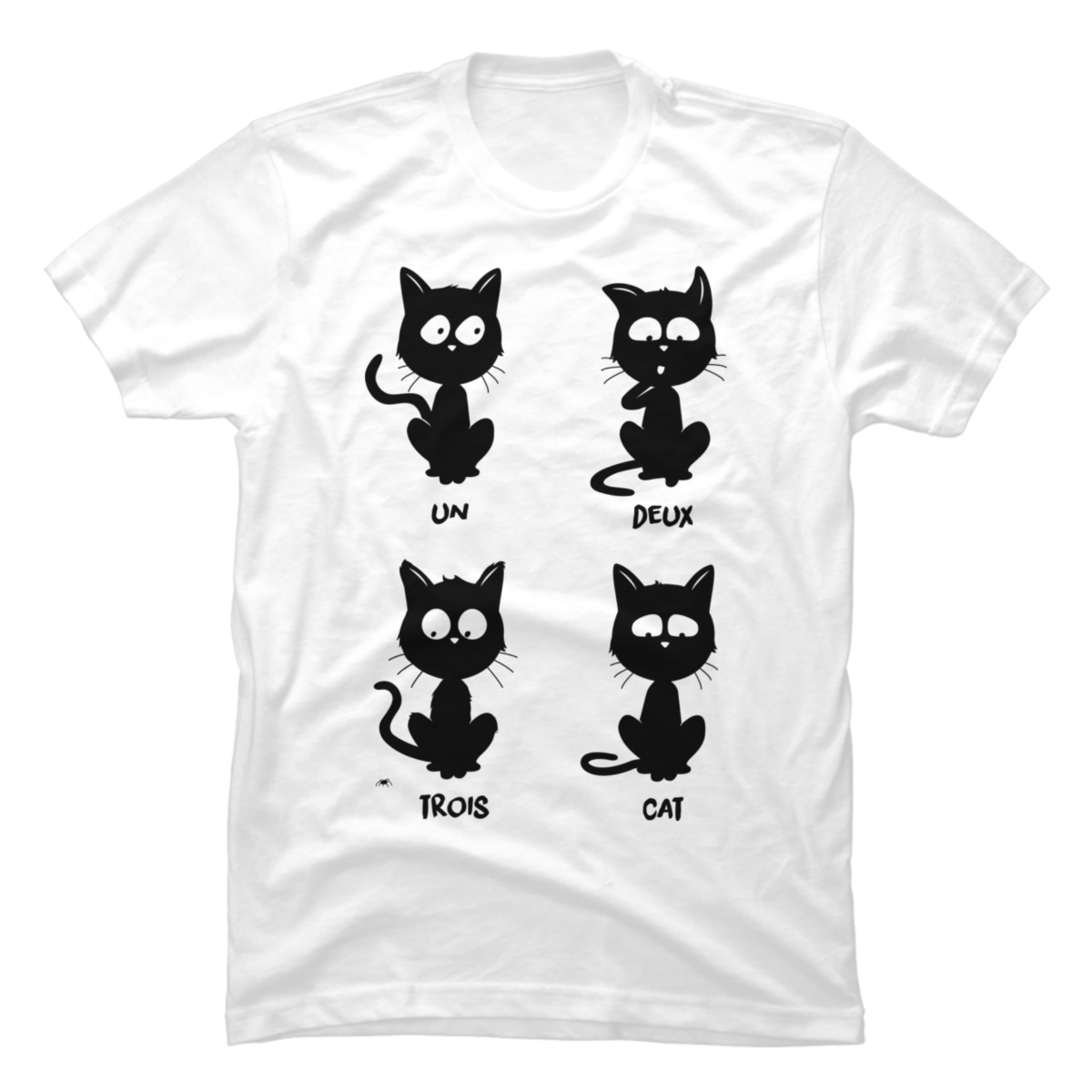 un deux trois cat shirt